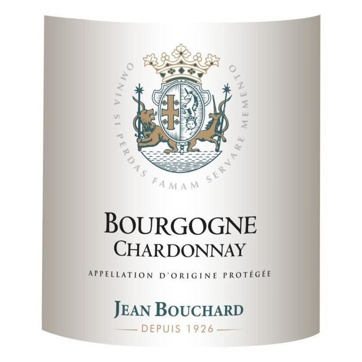 Jean Bouchard 2022 Bourgogne Chardonnay - Vin blanc de Bourgogne - Bio