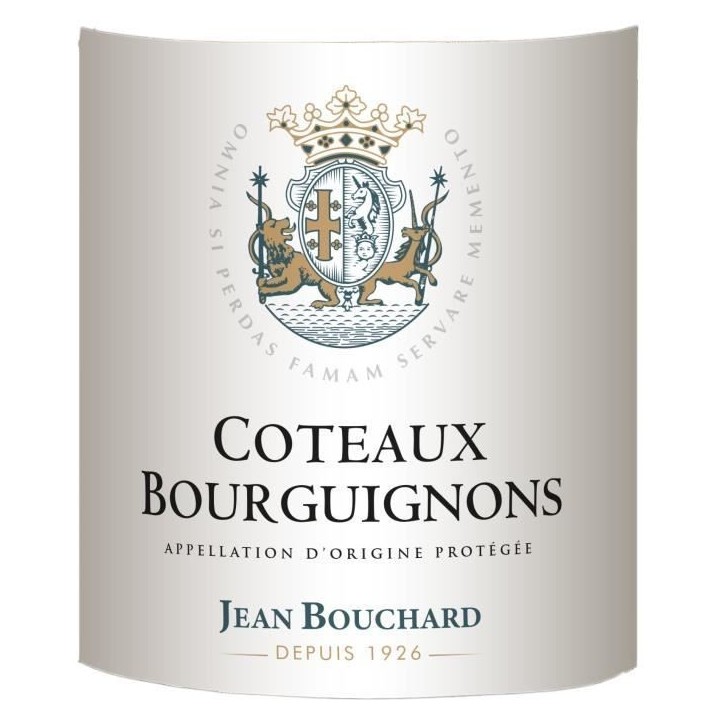Jean Bouchard Coteaux Bourguignons - Vin blanc de Bourgogne