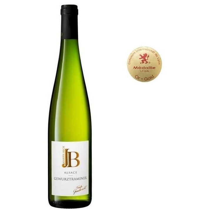 Joseph Beck 2023 Gewurztraminer - Vin blanc d'Alsace