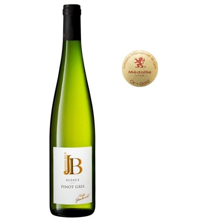 Joseph Beck 2023 Alsace Pinot Gris - Vin blanc d'Alsace
