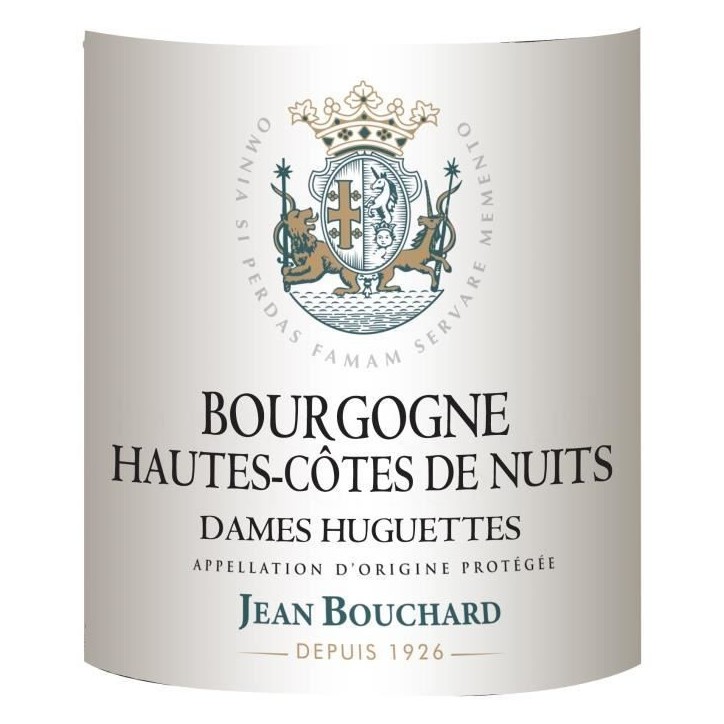 Jean Bouchard Dames Huguettes 2022 Hautes-Côtes de Nuits - Vin rouge de Bourgogne