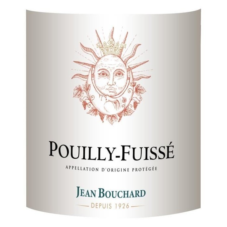 Jean Bouchard 2023 Pouilly-Fuissé - Vin blanc de Bourgogne