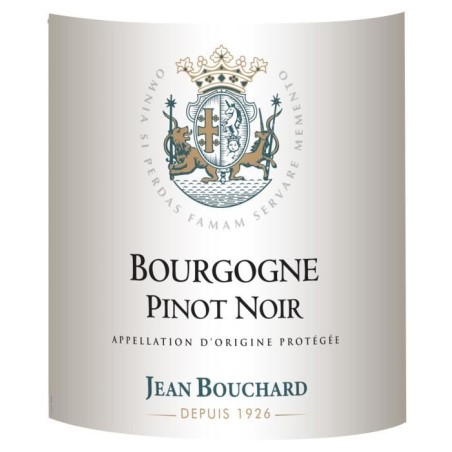 Jean Bouchard Pinot Noir 2019 - Vin rouge de Bourgogne