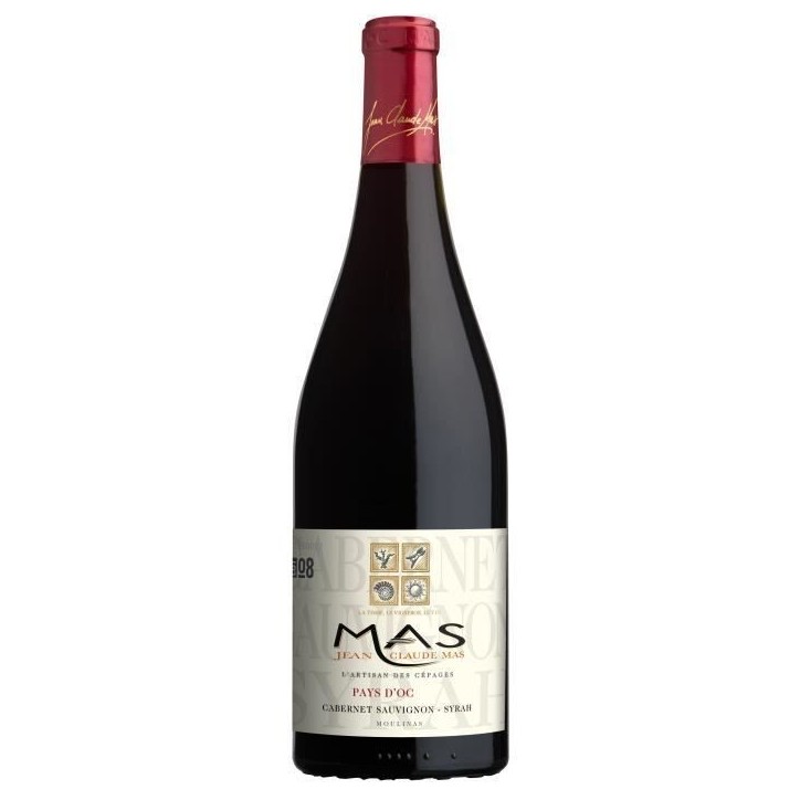Jean Claude Mas L'Artisan des Cépages 2023 Pays d'Oc Cabernet Sauvignon Syrah - Vin de rouge Languedoc