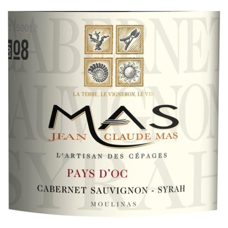 Jean Claude Mas L'Artisan des Cépages 2023 Pays d'Oc Cabernet Sauvignon Syrah - Vin de rouge Languedoc