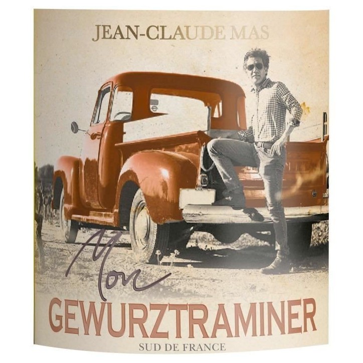 Jean-Claude Mas Mon Gewurztraminer Pays d'Oc - Vin blanc de Languedoc 2023