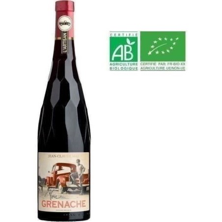 Jean-Claude Mas Mon Grenache Noir 2024 Pays d'Oc - Vin rouge de Langue