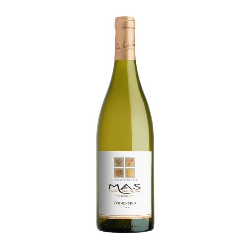 Jean Claude Mas Classique 2023 Vermentino Le Loup - Vin blanc de Langu Jean Claude Mas Classique 2023 Vermentino Le Loup - Vin blanc de Langu