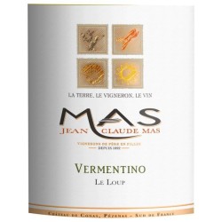 Jean Claude Mas Classique 2023 Vermentino Le Loup - Vin blanc de Langu