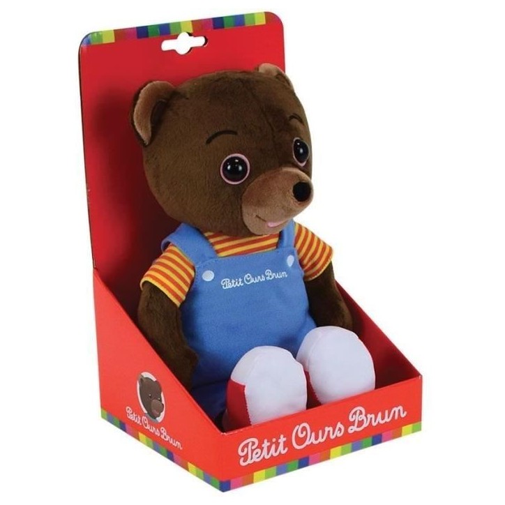Jemini Petit Ours Brun peluche 32 cm Jemini Petit Ours Brun peluche 32 cm