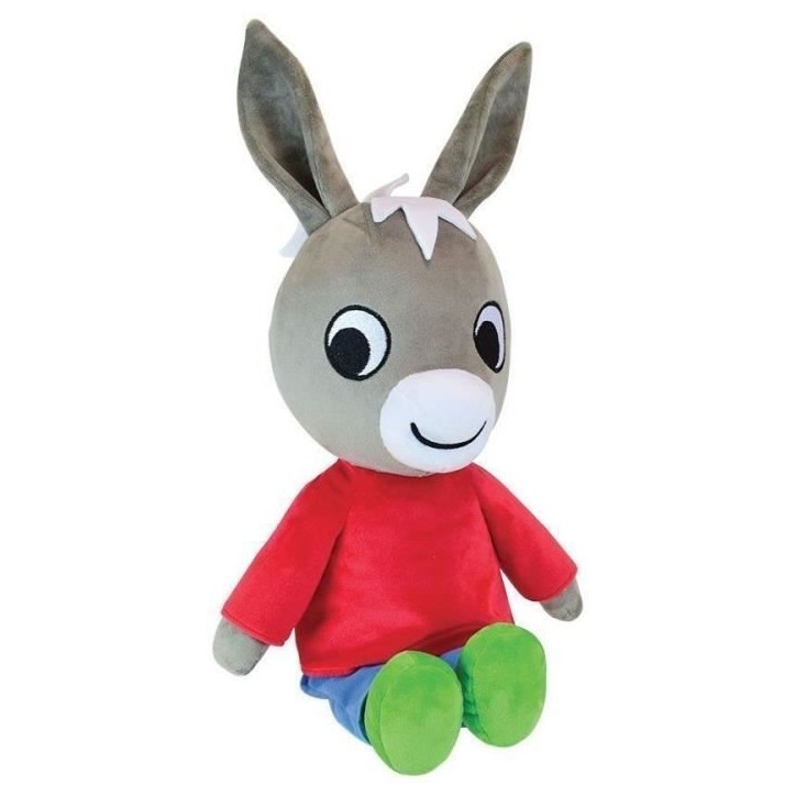 Peluche TROTRO - JEMINI - +/- 61 cm - Mixte - Rouge - Bébé Peluche TROTRO - JEMINI - +/- 61 cm - Mixte - Rouge - Bébé
