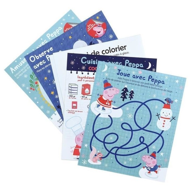 Calendrier de l'avant 36 pieces - Peppa Pig - JEMINI - 36 x 39,5 cm Calendrier de l'avant 36 pieces - Peppa Pig - JEMINI - 36 x 39,5 cm