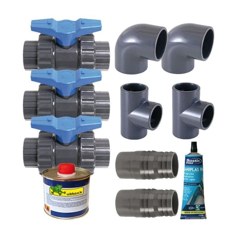 UBBINK Kit Bi-pass pour pompe a chaleur de piscine