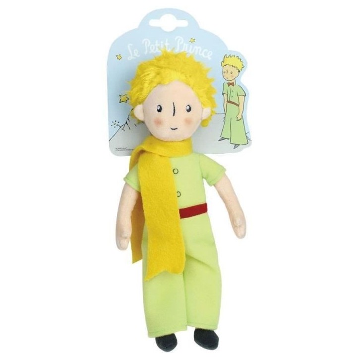 Le Petit Prince Saint Exupéry Peluche +/- 25 cm - JEMINI - Représentation parfaite du célebre personnage.