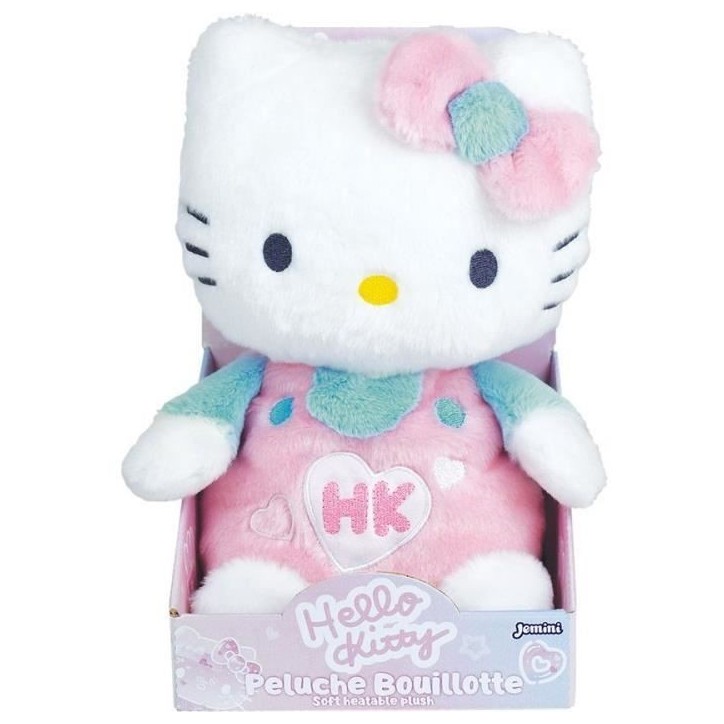 Peluche bouillote - HELLO KITTY - JEMINI - Douce - 21 cm Peluche bouillote - HELLO KITTY - JEMINI - Douce - 21 cm