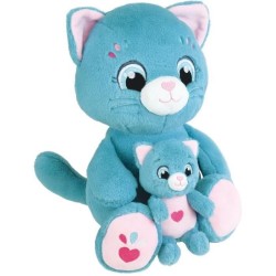 Peluche douce - JEMINI - TOONIES - Maman Chat intéractive et son béb