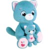 Peluche douce - JEMINI - TOONIES - Maman Chat intéractive et son béb