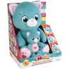 Peluche douce - JEMINI - TOONIES - Maman Chat intéractive et son béb