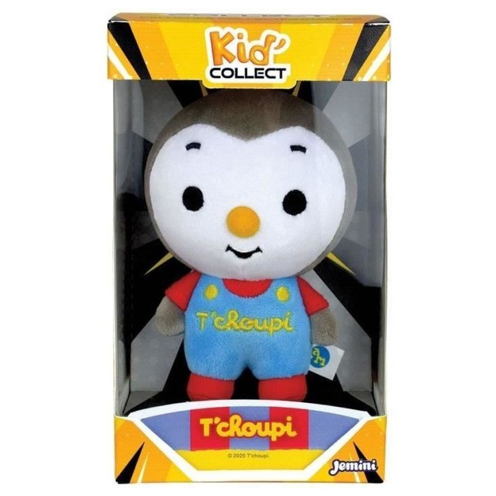 Peluche a collectionner - JEMINI - T'CHOUPI - Kid'collect +/- 13 cm Peluche a collectionner - JEMINI - T'CHOUPI - Kid'collect +/- 13 cm