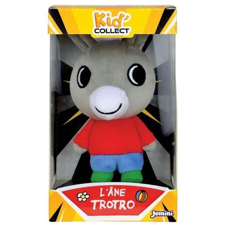 Peluche a collectionner Âne Trotro - JEMINI - TROTRO - Kid'collect +/- 13 cm Peluche a collectionner Âne Trotro - JEMINI - TROTRO - Kid'collect +/- 13 cm
