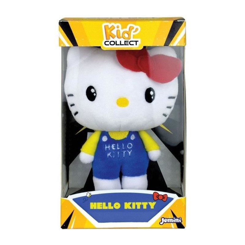 Peluche a collectionner - JEMINI - Hello Kitty - Kid'collect +/- 13 cm Peluche a collectionner - JEMINI - Hello Kitty - Kid'collect +/- 13 cm