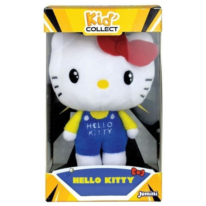 Peluche a collectionner - JEMINI - Hello Kitty - Kid'collect +/- 13 cm Peluche a collectionner - JEMINI - Hello Kitty - Kid'collect +/- 13 cm
