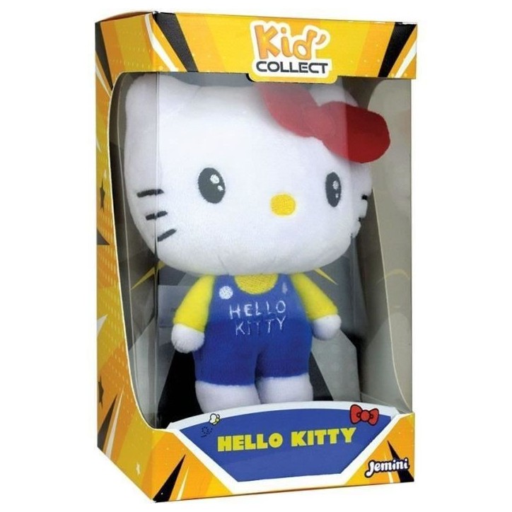 Peluche a collectionner - JEMINI - Hello Kitty - Kid'collect +/- 13 cm Peluche a collectionner - JEMINI - Hello Kitty - Kid'collect +/- 13 cm