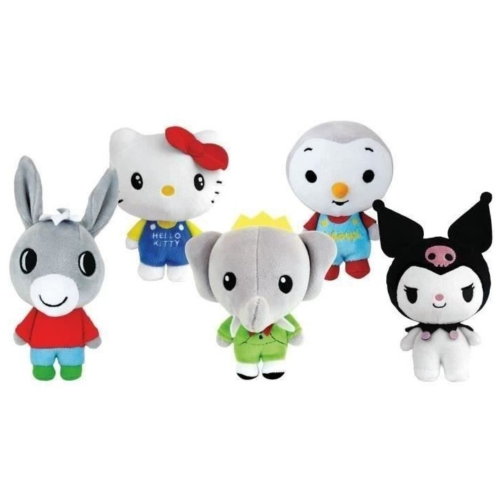 Peluche a collectionner - JEMINI - Hello Kitty - Kid'collect +/- 13 cm Peluche a collectionner - JEMINI - Hello Kitty - Kid'collect +/- 13 cm