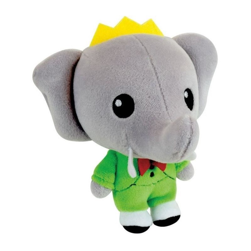 Peluche a collectionner Elephant - JEMINI - BABAR - Kid'collect +/- 13 Peluche a collectionner Elephant - JEMINI - BABAR - Kid'collect +/- 13
