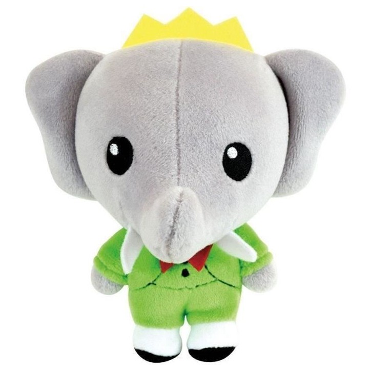 Peluche a collectionner Elephant - JEMINI - BABAR - Kid'collect +/- 13 cm Peluche a collectionner Elephant - JEMINI - BABAR - Kid'collect +/- 13 cm