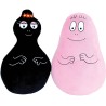 Lot de 2 peluches coussins - BARBAPAPA - JEMINI - Barbapapa et Barbama