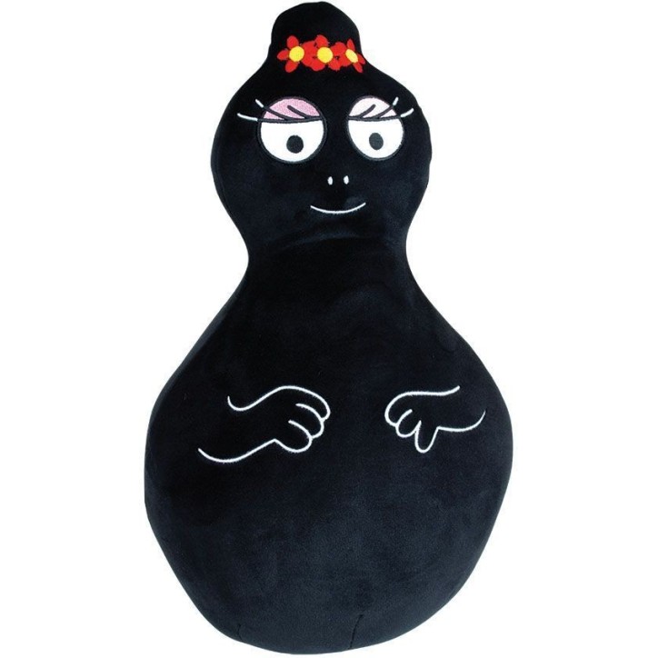 Lot de 2 peluches coussins - BARBAPAPA - JEMINI - Barbapapa et Barbamama - 40 cm Lot de 2 peluches coussins - BARBAPAPA - JEMINI - Barbapapa et Barbamama - 40 cm