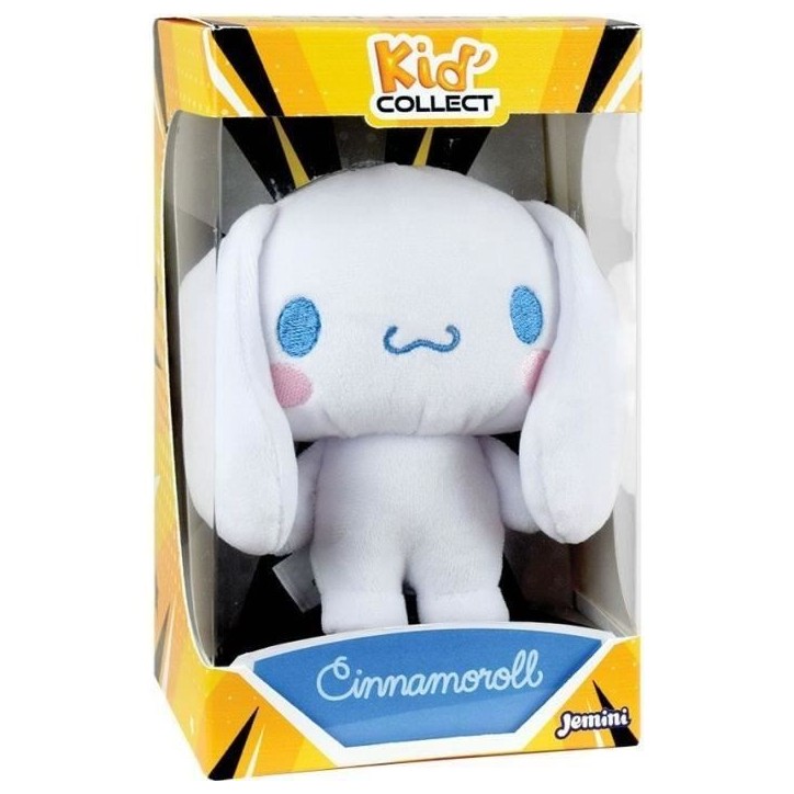 Peluche a collectionner Cinnamoroll - JEMINI - HELLO KITTY - Kid'collect +/- 13 cm Peluche a collectionner Cinnamoroll - JEMINI - HELLO KITTY - Kid'collect +/- 13 cm