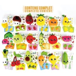 Lot de 18 pochettes surprises - JEMINI - Surprise Market - Peluche fru