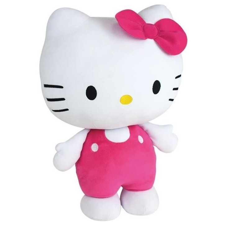 Squishy coussin peluche - HELLO KITTY - JEMINI - Doux et moelleux - +/- 40 cm Squishy coussin peluche - HELLO KITTY - JEMINI - Doux et moelleux - +/- 40 cm