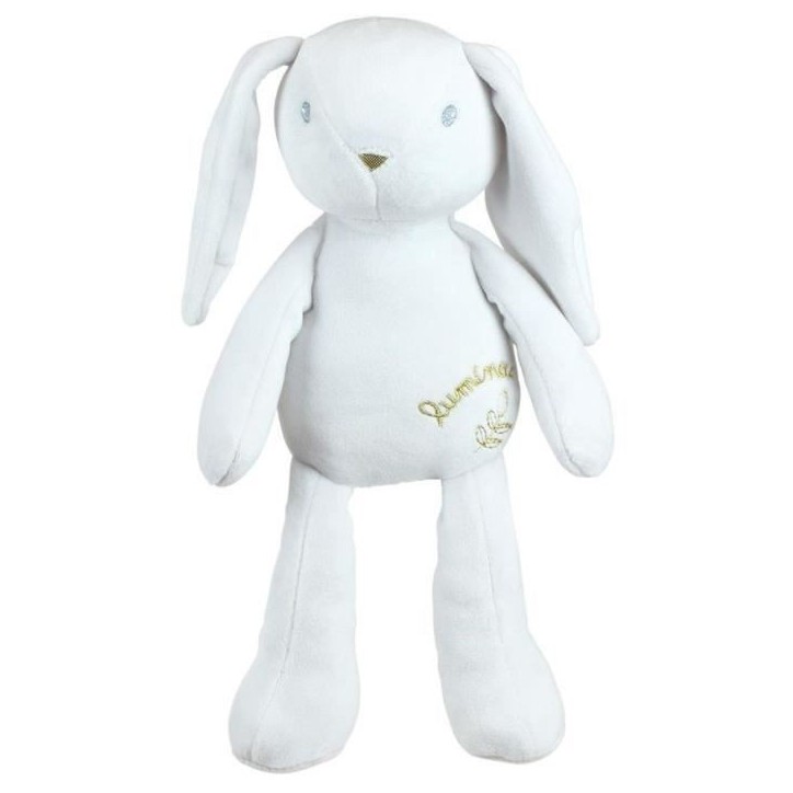 LUMINOU Peluche lumineuse lapin +/- 30 cm LUMINOU Peluche lumineuse lapin +/- 30 cm