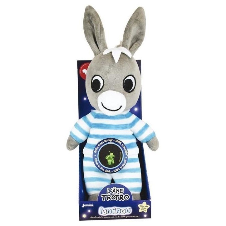 Peluche lumineuse naturelle TROTRO - Jemini - 25 cm - fonctionne sans pile Peluche lumineuse naturelle TROTRO - Jemini - 25 cm - fonctionne sans pile