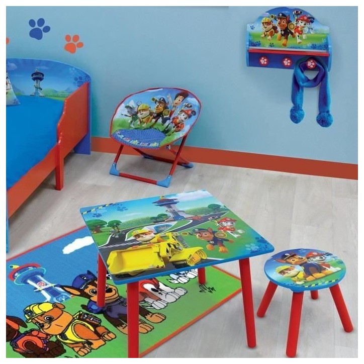 Siege lune pliable pour enfant - FUN HOUSE - Pat Patrouille - Bleu et rouge - Dimensions L 52 x P 45 x H 48 cm Siege lune pliable pour enfant - FUN HOUSE - Pat Patrouille - Bleu et rouge - Dimensions L 52 x P 45 x H 48 cm