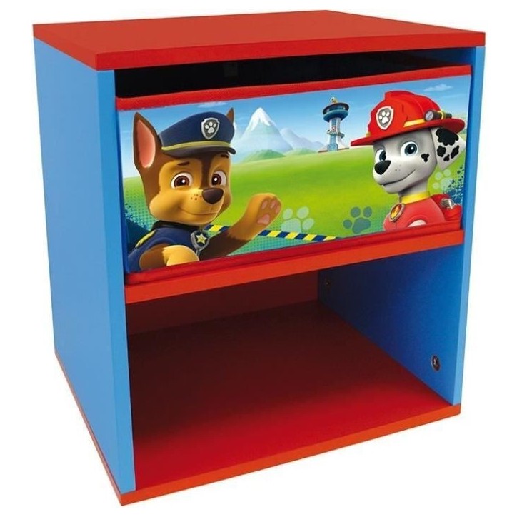 PAT PATROUILLE Table de chevet pour enfant PAT PATROUILLE Table de chevet pour enfant