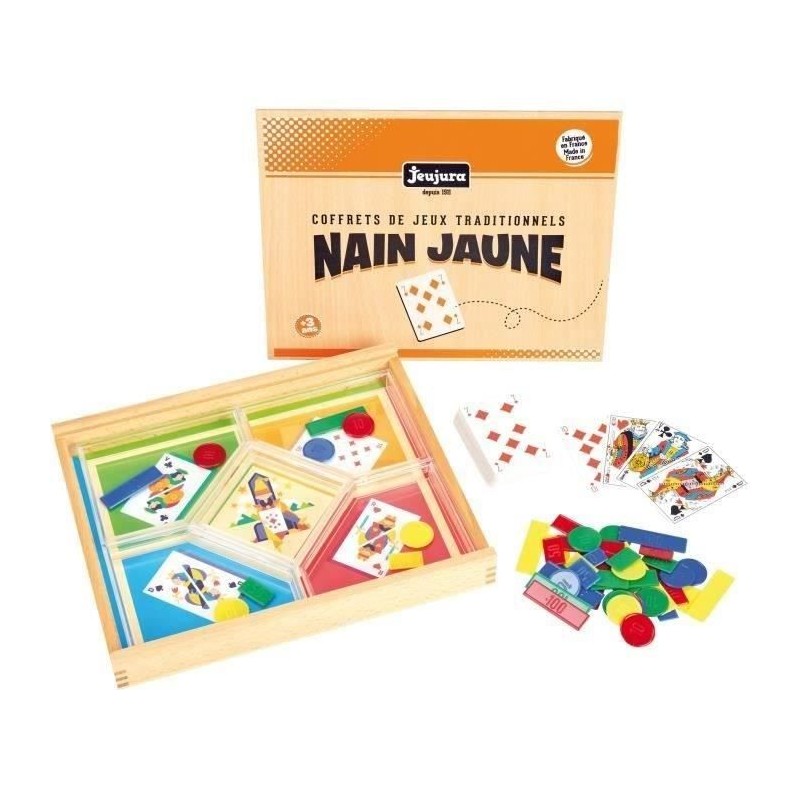 Jeux Societe - Jeujura- Jeu Du Nain Jaune 8134