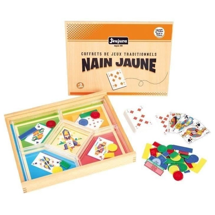 Jeux Societe - Jeujura- Jeu Du Nain Jaune 8134 Jeux Societe - Jeujura- Jeu Du Nain Jaune 8134