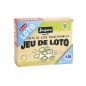 JEUJURA - Jeu De Loto - Coffret En Bois - Mixte - A partir de 3 ans - 48 cartes de loto en bois