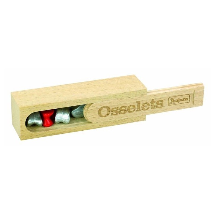 Jeu de société traditionnel - JEUJURA - Osselet - Mixte - Intérieur - Marron Jeu de société traditionnel - JEUJURA - Osselet - Mixte - Intérieur - Marron