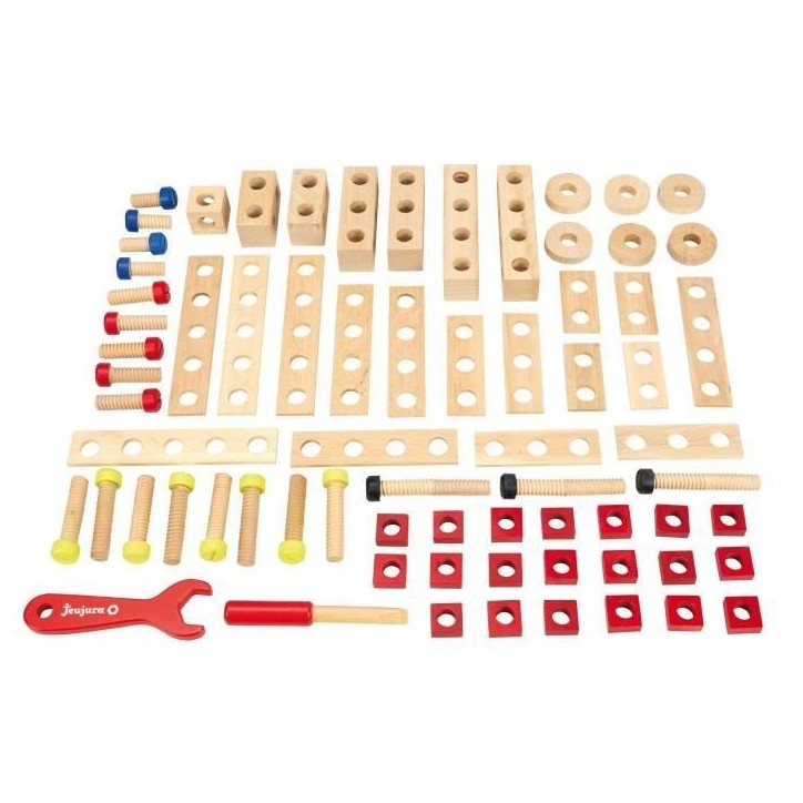 JEUJURA Baril établi - 70 pieces pour bricoler