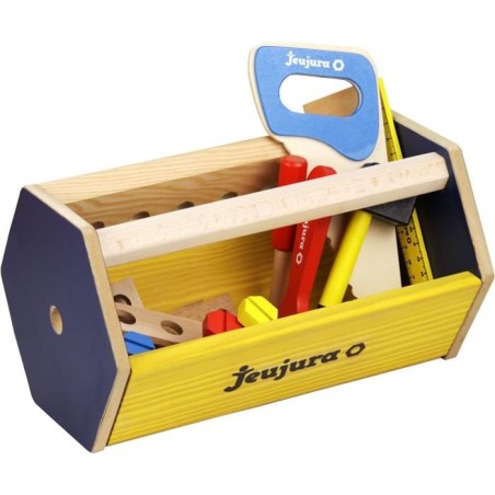 Caisse a outils en bois - JEUJURA - Transportable