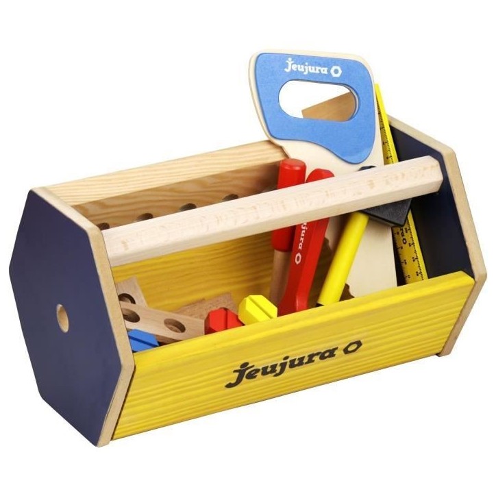 Caisse a outils en bois - JEUJURA - Transportable Caisse a outils en bois - JEUJURA - Transportable