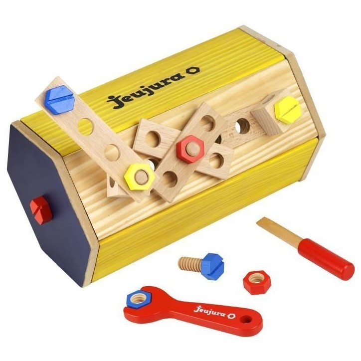 Caisse a outils en bois - JEUJURA - Transportable Caisse a outils en bois - JEUJURA - Transportable