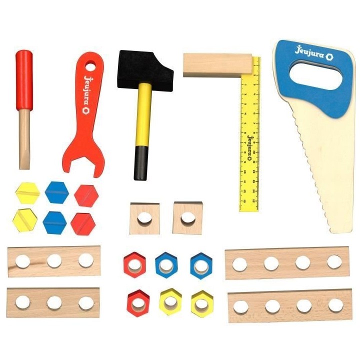 Caisse a outils en bois - JEUJURA - Transportable Caisse a outils en bois - JEUJURA - Transportable
