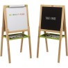 Grand tableau multifonctions en bois avec fonction dessin - JEUJURA -