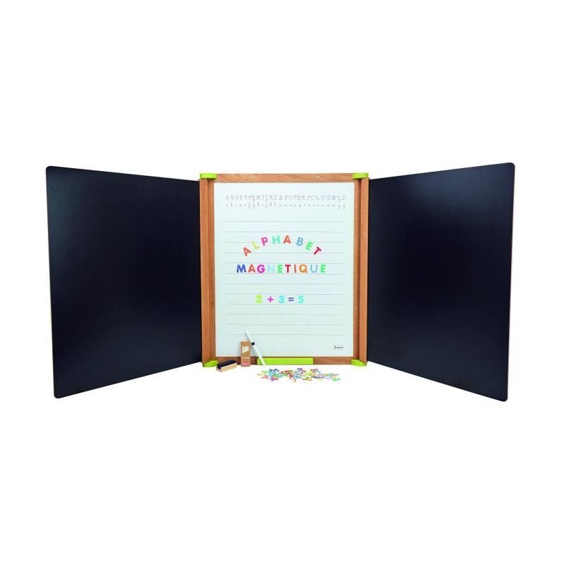 JEUJURA Grand triptyque en bois - Magnetique JEUJURA Grand triptyque en bois - Magnetique